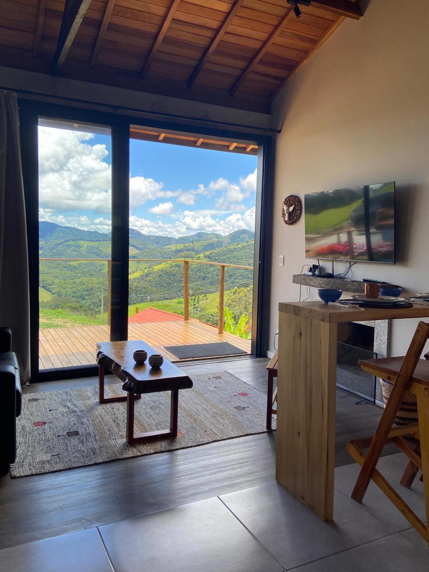 Villa Chale Oliva E Chale Salvia, Charmosos E Com Vista Da Mantiqueira Gonçalves Exterior foto